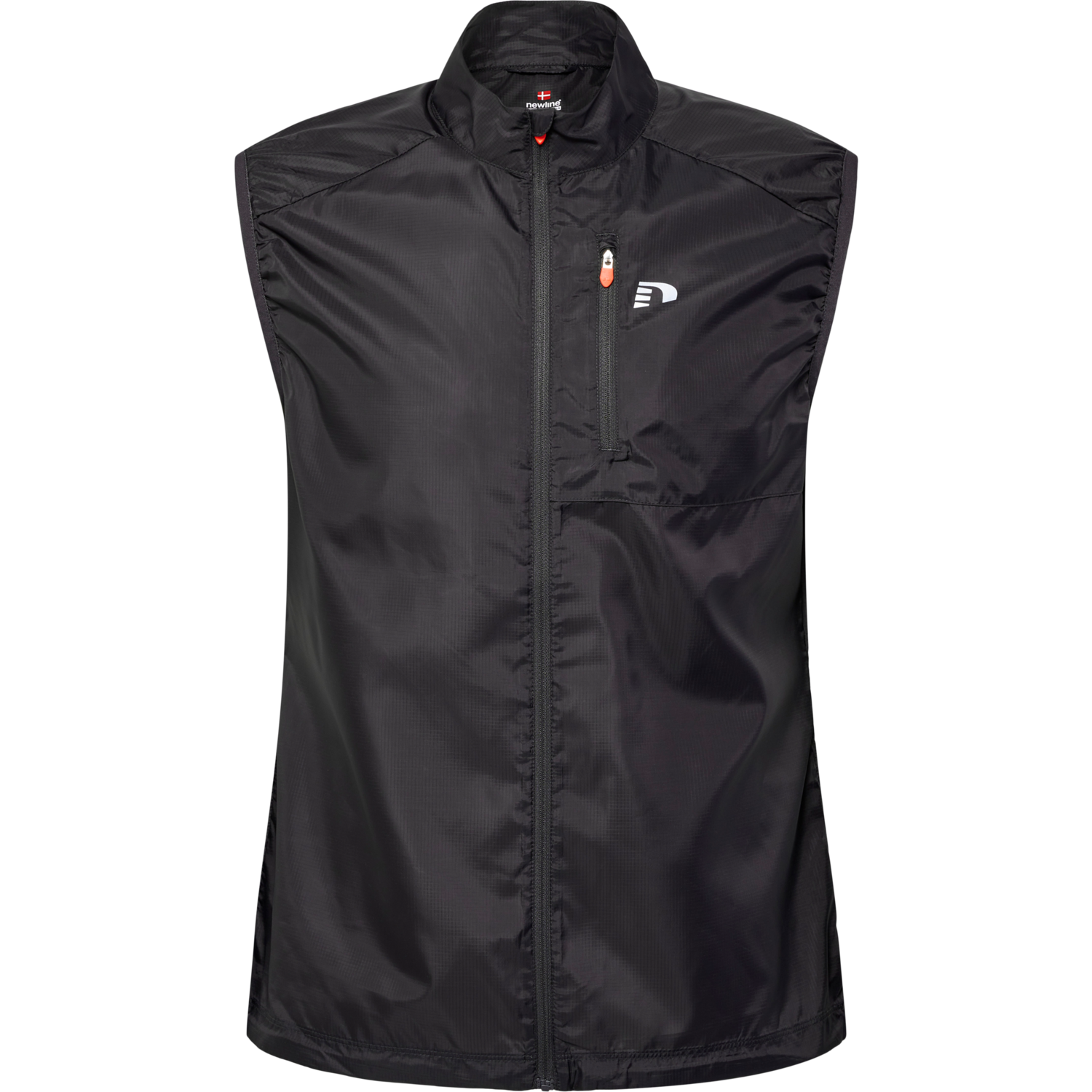MEN PACKABLE TECH GILET, FORGED IRON, packshot