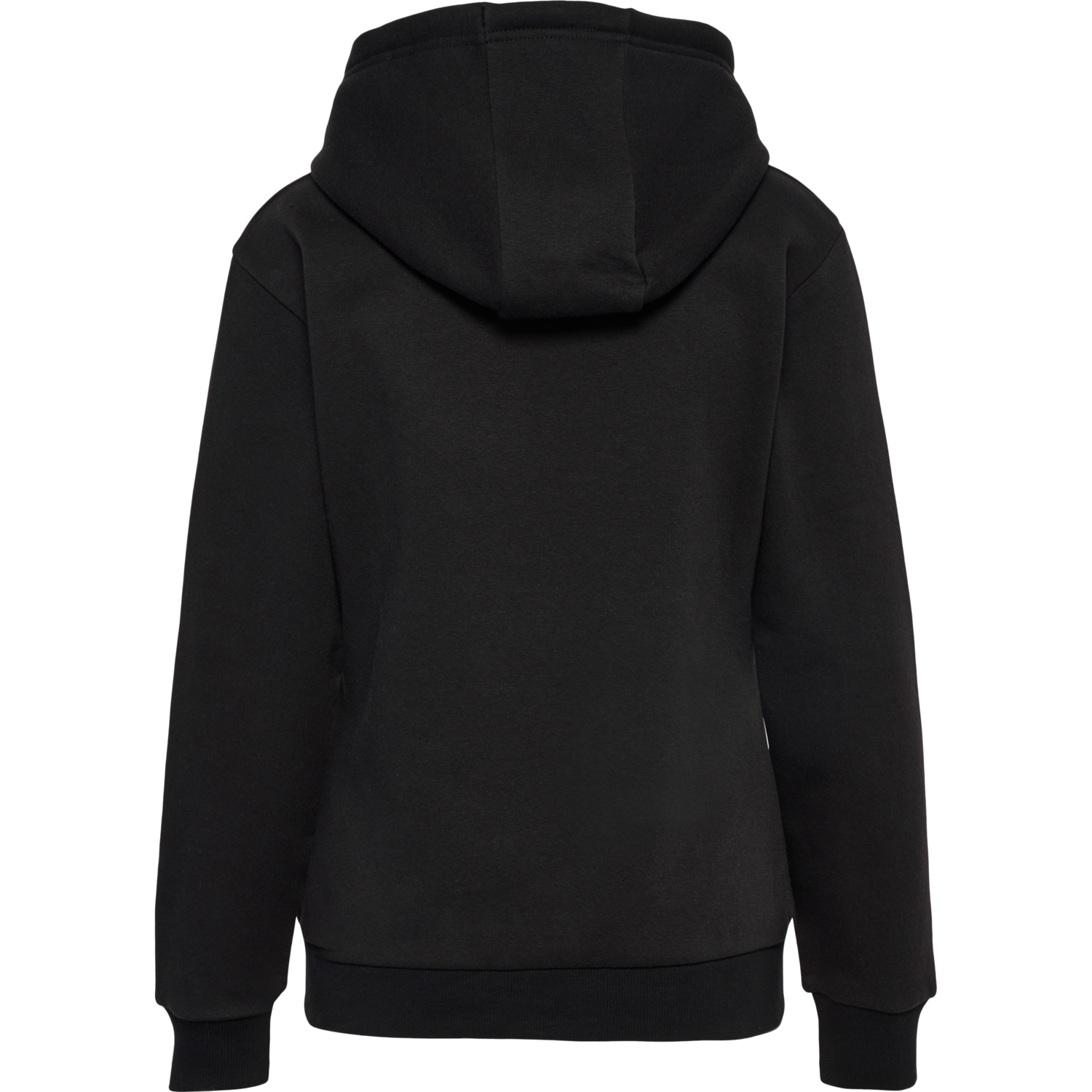 nwlLEA COTTON HOODIE WOMEN, BLACK, packshot