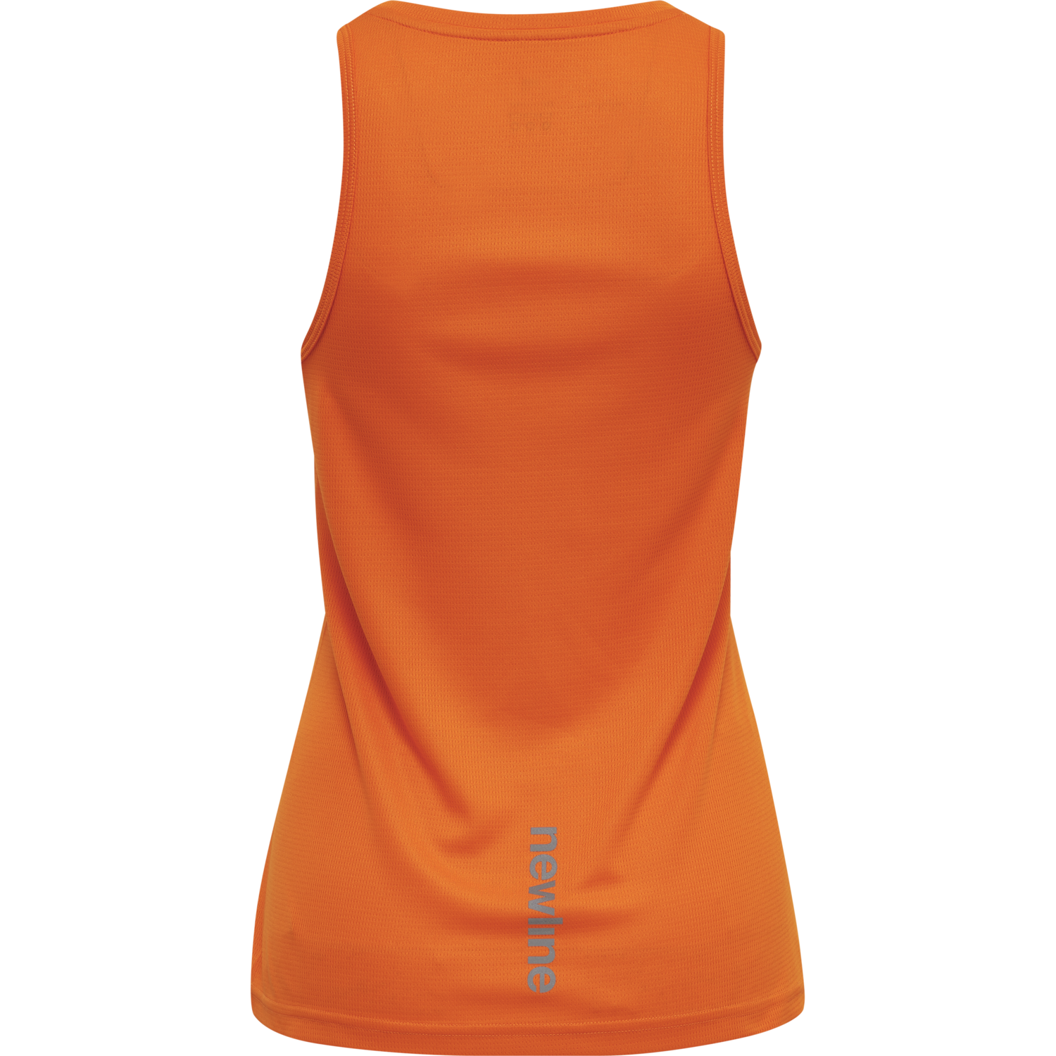 WOMEN CORE RUNNING SINGLET, ORANGE TIGER, packshot