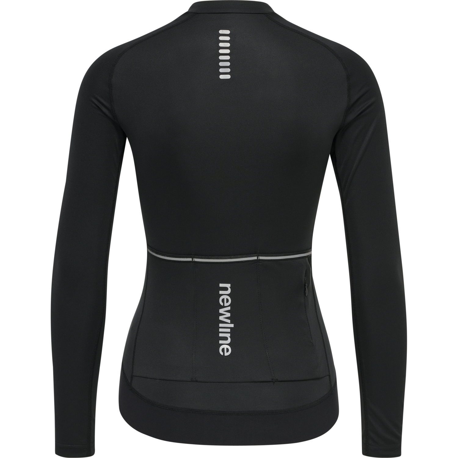 WOMENS CORE BIKE L/S JERSEY, BLACK, packshot