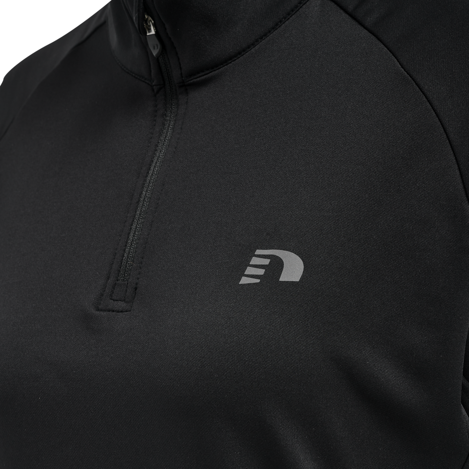 WOMEN'S CORE MIDLAYER, BLACK, packshot