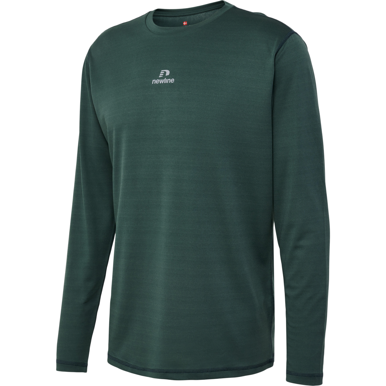 nwlBEAT POLY LS TEE, DARKEST SPRUCE, packshot